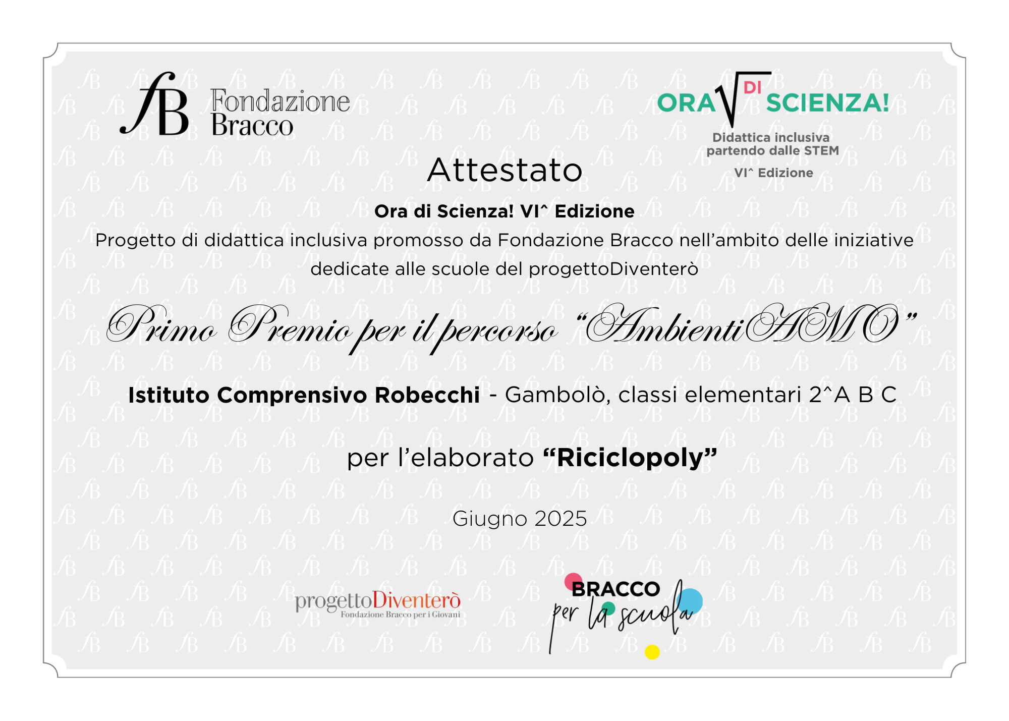 Attestato